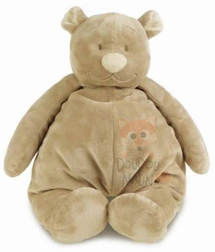 Noukie s Nouky l ours peluche doudou marron beige